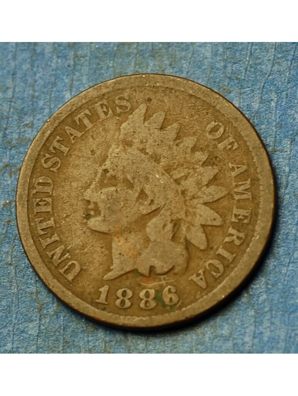 W273 1886 Indian Head Cent Penny 1c - Check Out Our Store old coin money collect